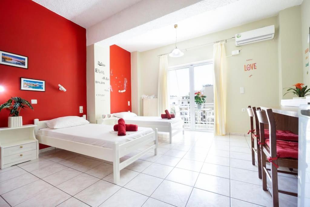 Steps From The Beach Aprt Chania  Exterior photo